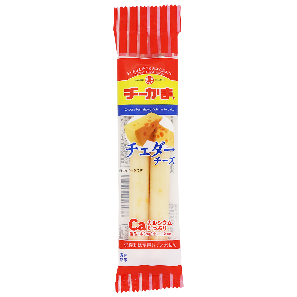 チーかまチェダーチーズ2本パック(26g) - 株式会社 丸善